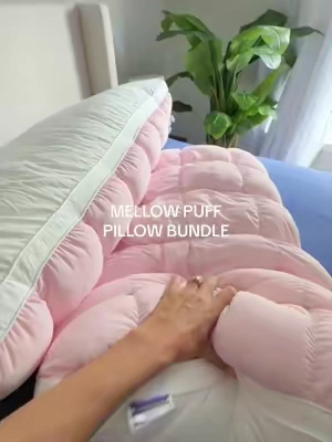 you can never have enough puff pillows ☁️  @Mellow Sleep  #mellowsleep #mellow #puffpillow #marshmellow #pillow 