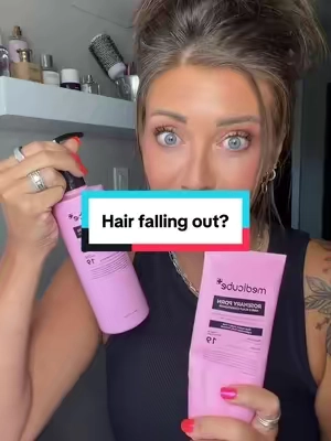 Replying to @Shenanigans 03 The products you use on your hair and scalp directly affects how your hair grows (and how quickly you lose it) By keeping your scalp clean and healthy, with time you’ll notice healthier hair! #healthyhair #hairloss #thinninghair #shampooandconditioner 