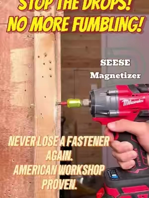 I honestly didn't expect this tiny accessory to become one of my favorites. Whether I'm putting together shelves or doing quick repairs around the house, it helps keep everything just a little more under control. Simple idea, but I use it way more than I expected. #magneticscrewdriverbits  #magneticbit  #diyproject  #carpentrytips  #DIY 
