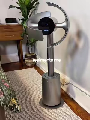 Nunca pensé que un ventilador pudiera tener tanta tecnología. 🌬️ Desde que lo uso entendí que no todos los ventiladores son iguales. Sin aspas, más seguro y mucho más práctico para el día a día. #BladelessFan #SmartHome #HomeEssentials #AmazonFinds #HomeUpgrade   