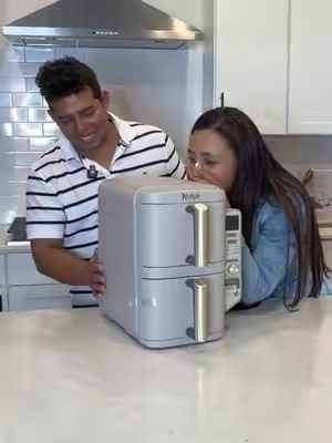 OMG la freidora mas Bella que e  visto @Ninja Kitchen #kitchen #ninja 
