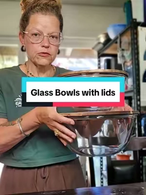 Replying to @footballmom.82 biiiig fan of these beautifully crafted glass bowls 🥣 😍  #glasscontainers #glassbowl #kitchenware #glassstoragecontainers #qvcloyaltyprogram @QVC, Inc 