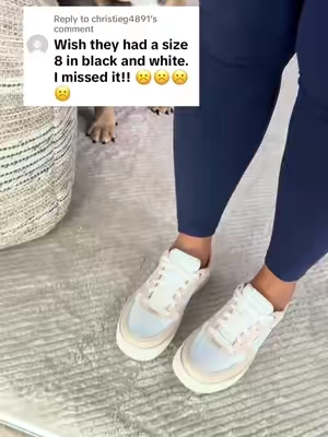 Skechers Jade Best in Class sneakers are lightweight, comfortable, and cute enough to wear all day. If you’re looking for an everyday sneaker with all-day comfort, these are worth grabbing on TikTok Shop. #qvc @QVC, Inc  #Skechers #ComfortSneakers #EverydayShoes #courtshoes 