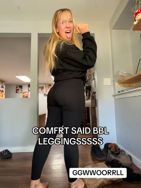 They own this saying now #leggings #cellulite 