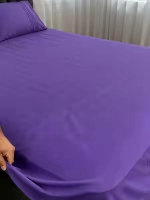4pcs Bed Sheet Set#Tiktokmademebuyit #viral #fyp #BedSheetsSet #BambooBlend #SoftAndLuxury #HomeDecorIdeas #BedroomComfort #LuxDecor #SilkySheets #CozyBedroom #TikTokHomeDecor #LuxurySleep