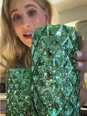 The unique Diamond cut mercury glass on this Valerie set of 2 hurricanes is gorgeous! ✨ Imagine this lighting up your home with a stunning glow! ✨ #hurricanes #homelighting #homedecor #holidaydecor @QVC, Inc #QVCLoyaltyProgram
