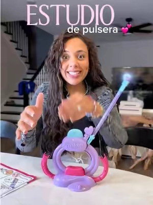 La maquina para hacer pulsera para tus niñas #kidstoys #ninas #girls 