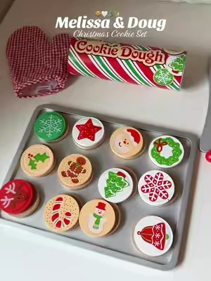 Freshly baked holiday fun, without the mess! 🍪🎄 Perfect for little imaginations this Christmas. @Melissa & Doug #MelissaAndDoug #ChristmasToys#CapCut 