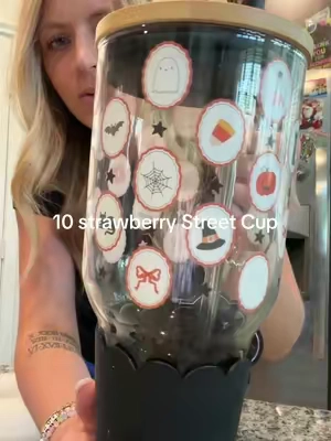 I may or may not have grabbed another design 🧡 #glasstumbler #tumbler #qvc 