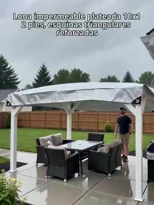 Para quienes pasan mucho tiempo en el exterior, contar con una buena lona marca toda la diferencia. Ayuda a resguardar tus bienes de la lluvia y la exposición solar. Se adapta a muebles, equipo y todo tipo de artículos al aire libre, práctica para el día a día. #HeavyDutyTarp #PatioLife #OutdoorGear #HomeEssentials #SohoChic