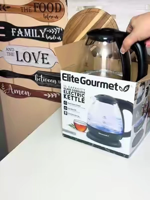 #cafetera #electric #cafeteraelectrica #electrickettle #TikTokshopbacktoschool @QVC, Inc cafetera eléctrica con jarra de vidrio 