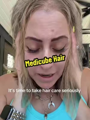 Scalp care IS hair care  @medicube global @medicube US Store #hairtok #hairgrowth #shampooandconditioner #pdrn #hairloss 