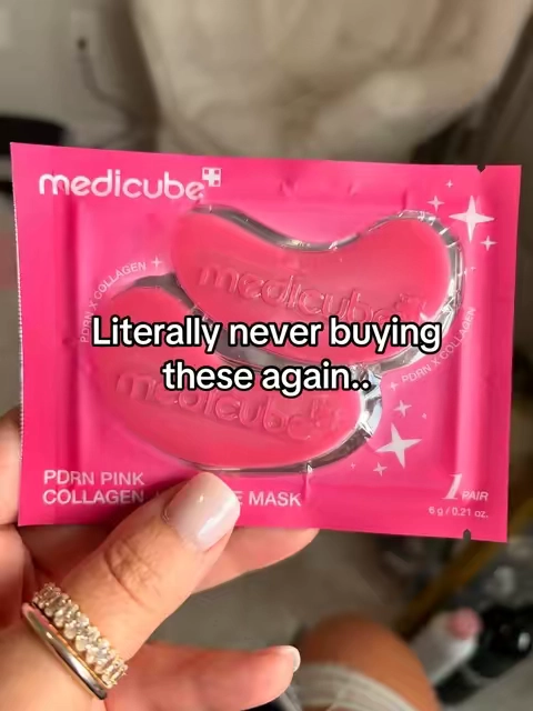Medicube is crazy. Pdrn eye masks