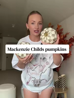 A mackenzie Childs cozy fall 🍂 #mackenziechilds #falldecor #halloweendecor 