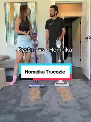 I was atleast expecting this to be a closer comparison #homeikavacuum #cordlessvacuum #vacuum #vacuumcleaner #tiktokshopcreatorpicks 