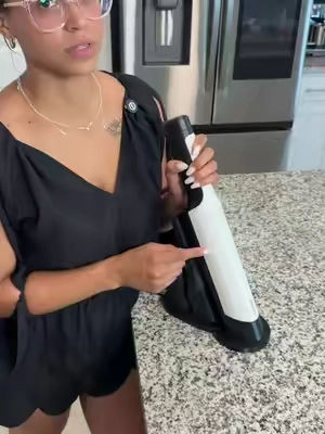 This is the one with 50% more battery and 7x the suction! #shark #handheldvacuum #sharkvacuum #sharkwandvac 