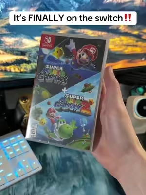 2 of Nintendos most iconic games now on the switch! #supermariogalaxy #supermariogalaxy2 #mariogames #nintendoswitch #switchgames 