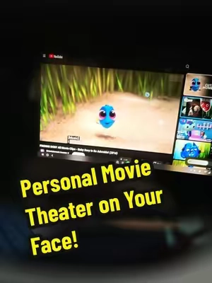 Your own Personal movie theater for your face! Xr is what vr tried to be but vr just flopped!

#xr #vr #techtok #TikTokshopbacktoschool #backtoschool 