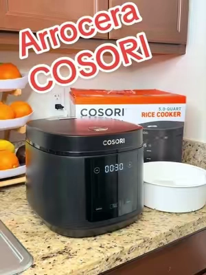 @QVC, Inc Arrocera COSORI de 5 cuartos con revestimiento cerámico. #tiktokshopsummersale #TikTokshopbacktoschool #sohochic #qvc #ricecooker 