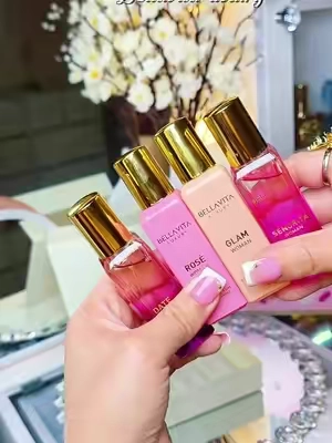 BellaVita Luxury's Perfume Gift Set For Women | 4 Luxury Minis | Long Lasting | Senorita, Rose, Date, Glam | Eau De Parfum | Portable Perfume Kit #TikTokshopbacktoschool @BellaVitashop 