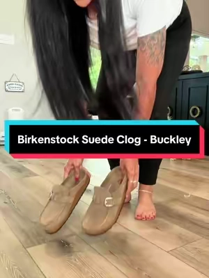 8/18 Birkenstock Suede Clog - Buckley #TiktokShopCreatorPicks #TikTokshopbacktoschool 