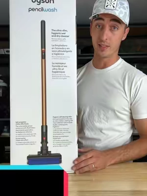 The Dyson PencilWash is seriously changing the way I look at cleaning hard floors. It’s ultra-slim, lightweight, self-propelled, and tackles wet spills, stains, dust and dry debris all at once. The high-density microfiber roller uses fresh water as it cleans, while the filter-free design keeps the dirty mess contained at the floor head. Plus, it lays nearly flat to get underneath furniture and leaves floors with a quick-drying finish. 🧼✨ #DysonPencilWash #Dyson #WetFloorCleaner #HardFloorCleaner #FloorCleaning   
