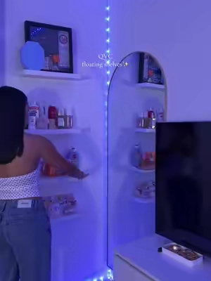 #floating #qvc #shelves 💕
