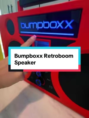 This one might be the best bang for your buck out of the Bumpboxx lineup 😮‍💨🔥‼️  #tiktokshopsummersale #bumpboxx #Retroboom #boombox ##portablespeaker 