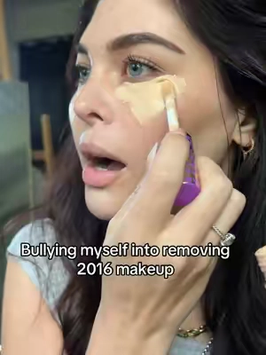 No hate to 2016 makeup… she got us through some things, but our skin has changed and our makeup techniques should too! @tarte cosmetics #millennial #makeup #makeuptutorial #skit #tiktokshopcosmetics 