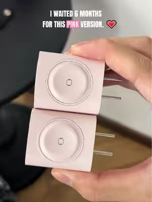 I waited 6 months for the PINK one… and it was worth it 💗✨
 #AppleWatch #AppleWatchCharger #TravelEssentials #PhoneCharger #TikTokShop