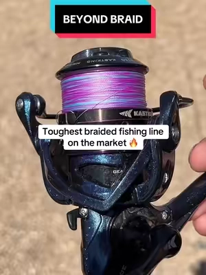 Toughest braided fishing line on the market 🔥 #fishing #fishingline #fishinggear #fishtok #tiktokshopcreatorpicks 