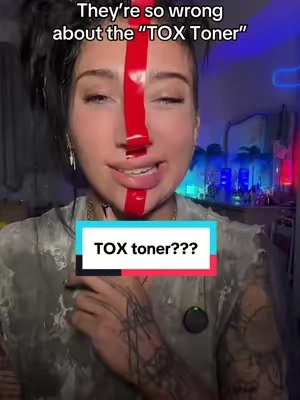 Does the tox toner from @SUNGBOON EDITOR actually work?  #peptideserum #antiagingskincareroutine #nobotox #koreanskincare #skincareover30  Not medical advice. Results may vary. 