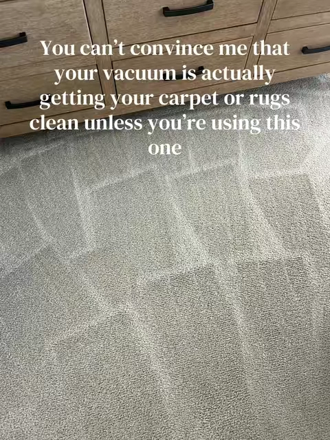 This vacuum right here is the vacuum I’d buy a million times. Your vacuum doesn’t stand a chance. 