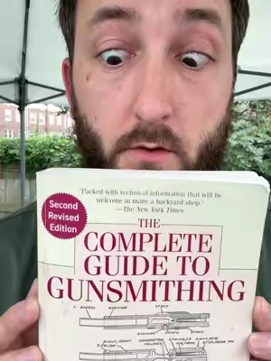 This is one of the most comprehensive gunsmithing books ever written… The Complete Guide to Gunsmithing by Charles Edward Chapel. 