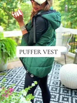 #vest #puffervest #fashion #FallFashion #TikTokFashion 