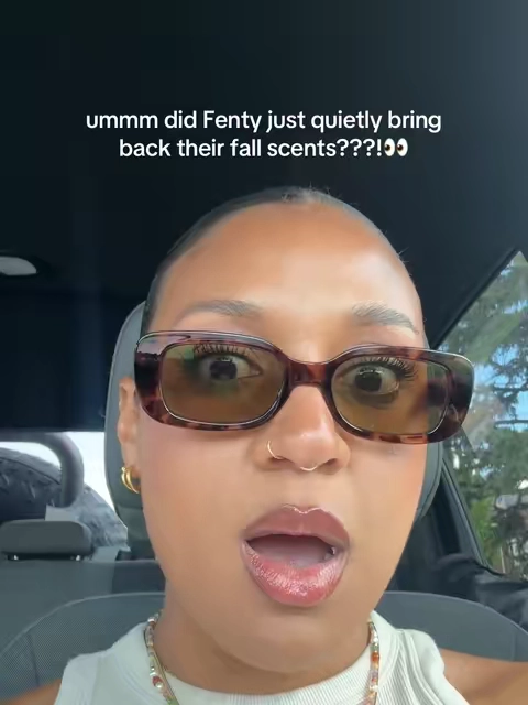 this is not a drill salted caramel is BACK. so glad i checked the TikTok price first though 🤭👀 #fentysaltedcaramel #fentybeauty #fentyskin #fentysuperbrandday #fallfragrances 
