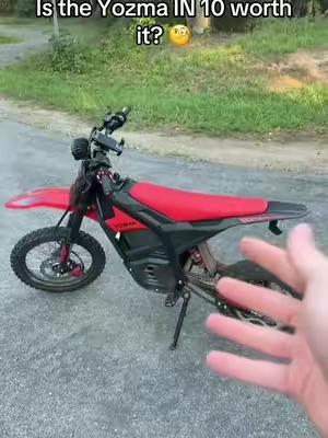 In my opinion, I say yes it’s definitely worth it especially for the price and everything you’re getting @Yozmasport #Yozma #IN10 #ebike #dirtbike #tiktokshop 