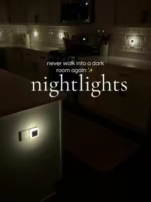 Never walk into a dark room again. 🌙✨ This plug-in dusk-to-dawn nightlight automatically turns on when it gets dark and off when morning comes. No switches. No hassle. Just warm light exactly when you need it. 💡 #NightLight #DuskToDawn #HomeEssentials #HomeFinds #SmartHome 