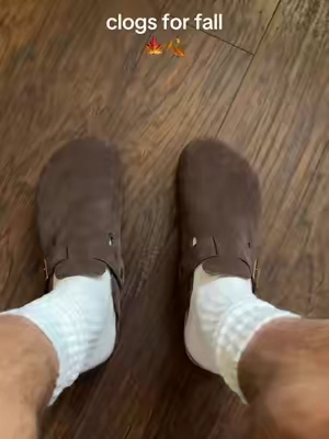 Suede clogs that look and feel like the name brand. Size down a half size #clogs 