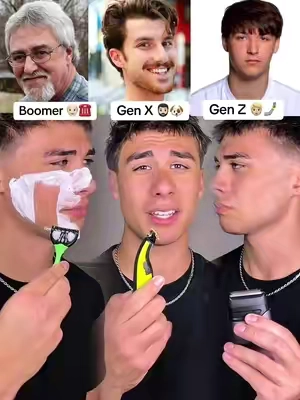 Dad approved ✅‼️ #viral #razor #tiktokbacktoschool #shaving #men 