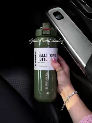 #stanley #elphaba #greenaesthetic #StanleyCup #gymbottle 