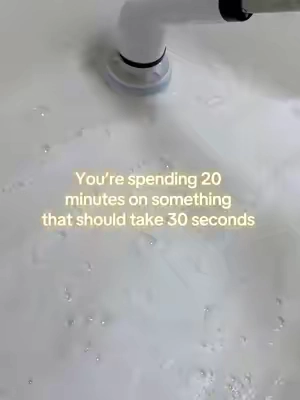 Work smarter. Not harder #spinscrubber #bathroom #cleaning #clean #CleanTok 