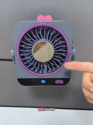 My room is always hotter than they looks. This fixed it. #dealsforyoudays #travelfan #Summerfinds #portablefan #homehacks 