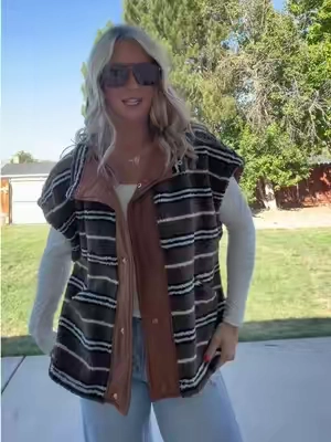This vest is actually sooo cute! #vest #falldealsforyou #womensoutfits #coat #sweaterweather 