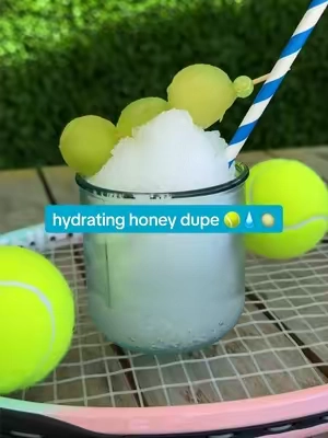 game, set, hydration 🎾💧 #liquidiv 