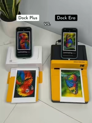 Kodak Dock Plus vs. Dock Era... which photo printer wins? 👀🥇 #photoprinter #scrapbooking #scrapbookwithme #kodakphotoprinter #TikTokShopCreatorPicks 