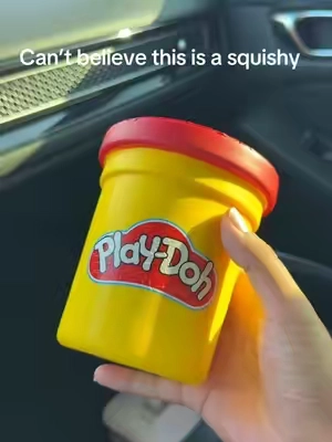 Not your average Play-Doh. 👀  It looks real. Feels squishy. Comes in 4 colors.✨ #squishy #slowfoam #fidgettoys #sensoryplay #StressRelief 