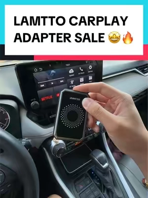 Grab the new 2027 model before that sale ends #carplay #wirelesscarplay #carplayadapter #cartok #tiktokshopcreatorpicks 