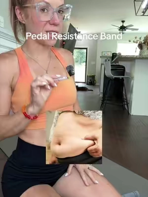 You got this, mama 💪🏻🔥 #athomeworkout #pedalband #resistancebandworkout #zenrous 