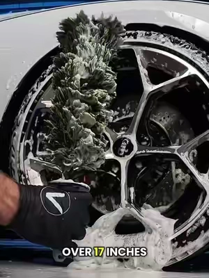 Years of Brake Dust 😳
-
V+ Wheel Barrel Brush — Clean Deeper. Faster. Smarter. We combined the best features of our wheel-cleaning tools into one next-level brush. 
-
#automotive #carwash #carcare #detailing #cardetailing 